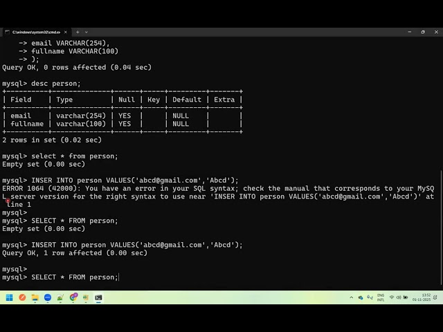 01 Nov 2025 PHP Intro