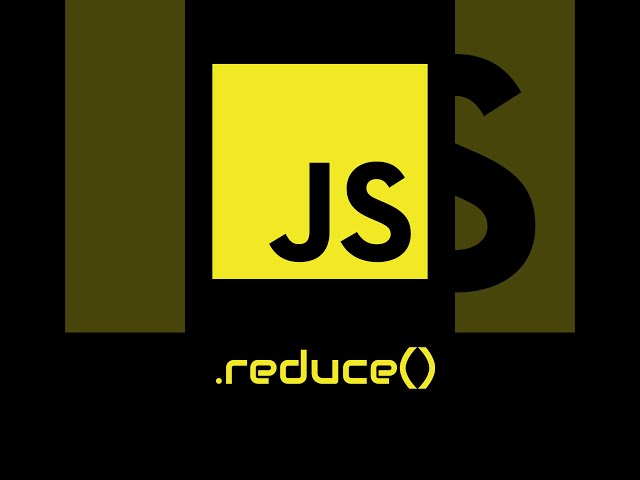 20) Reduce - JS Array Methods Under A Minute #Shorts