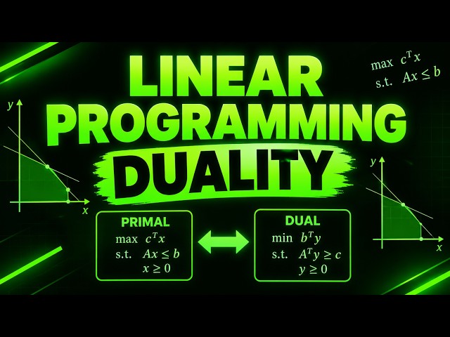 Linear Programming Duality - 1