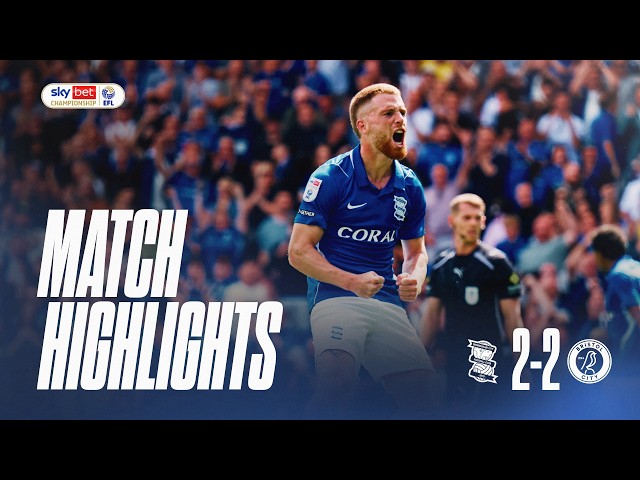 Highlights | Birmingham City 2-2 Bristol City | Late penalty drama sees us earn a point 💪