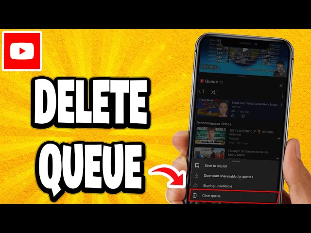 How To Delete Queue In Youtube