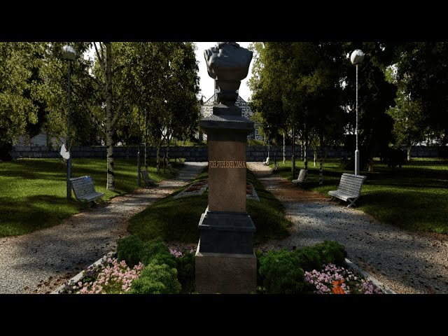 UE5 Cathedral_Statue (360 Animation)