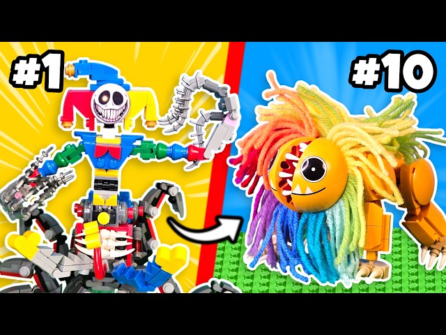 I built EVERY POPPY PLAYTIME 5 sets…