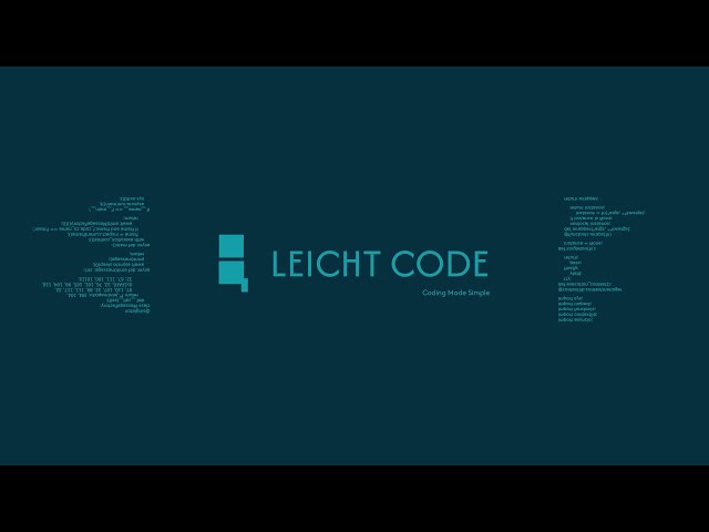Welcome to Leicht Code