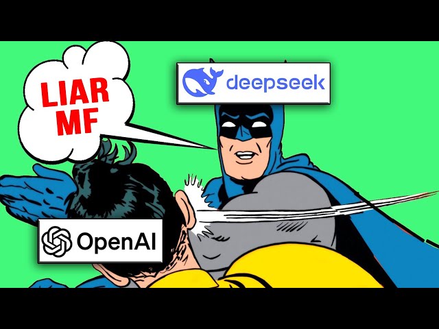 "DeepSeek stole our tech" - says OpenAI