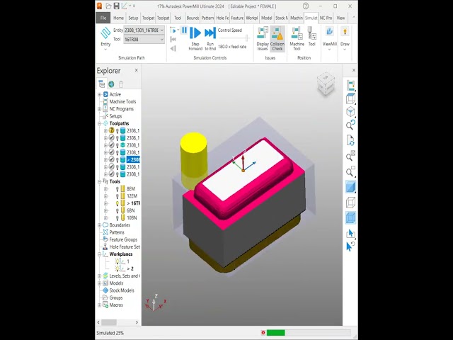 Powermill 2024 Simulation | Delcam