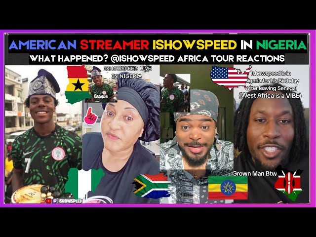 🇳🇬🇺🇸 AMERICAN STREAMER ISHOWSPEED IN NIGERIA | WHAT HAPPENED? @ISHOWSPEED AFRICA TOUR | Kamma Dyn