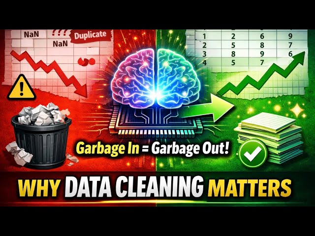 Why Data Cleaning Matters in Machine Learning (Garbage In = Garbage Out!)