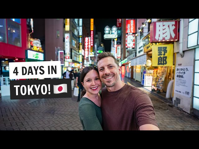 Our first time in JAPAN! 🇯🇵 (4 FUN days in TOKYO)
