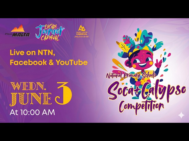 National Primary School Calypso and Soca Competition June 3 2026