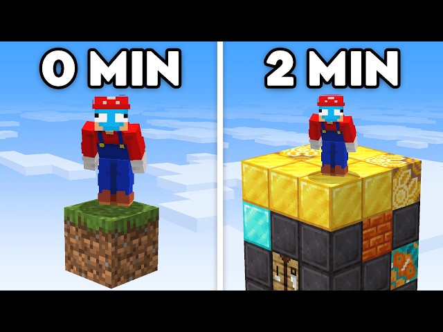 Minecraft, But the World Changes Every Minute…