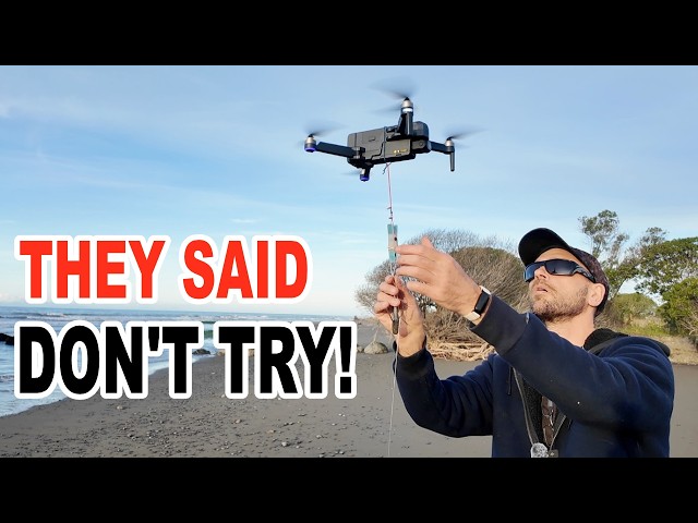 I Turned a CHEAP MINI Drone into a Portable Fishing Machine!