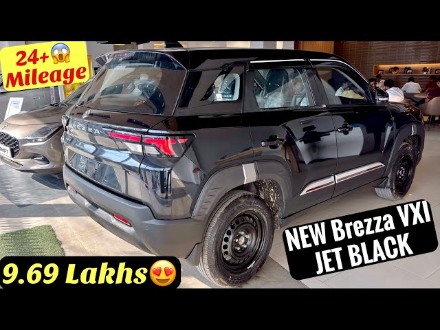 2024 New Maruti Brezza Vxi Black Colour Honest Review | Brezza vxi 2024 Black Colour