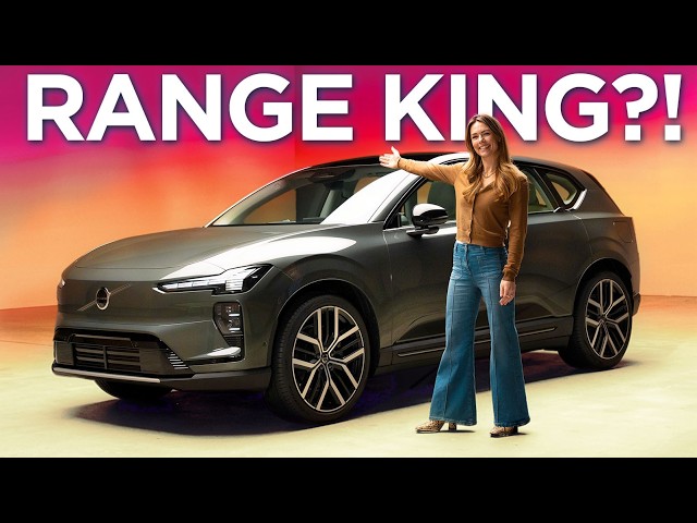 Volvo EX60: The 810km Electric SUV Taking on the BMW iX3