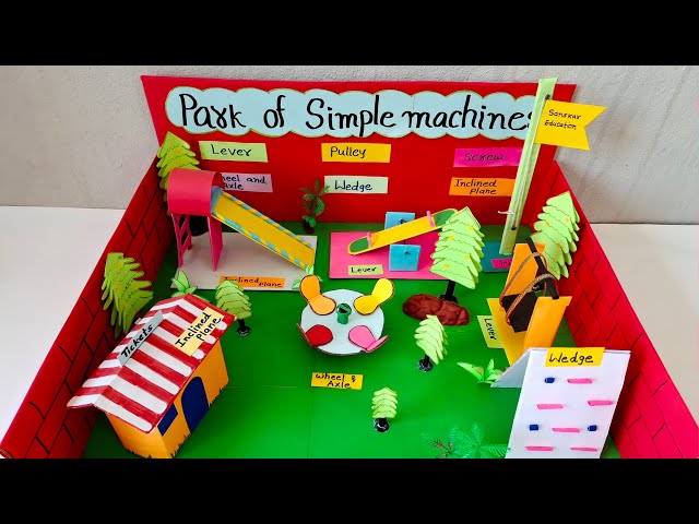 Park of Simple Machine/Science working model/Science project for class 6,7/Simple Machine projects /