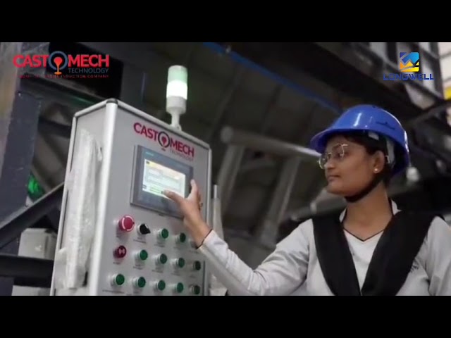 Indian lost foam casting factory runs smoothly — honored to supply full white area equipment set