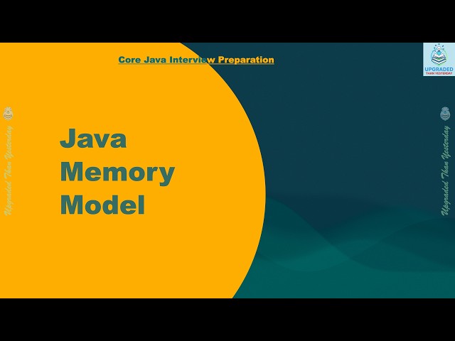 Java Memory Model | Java Interview Preparation | Explained with Example