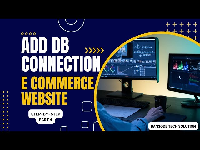 E-commerce Project – Part 4 | Add SQL DB Connection String | Step by Step | AI Assisted | BTS