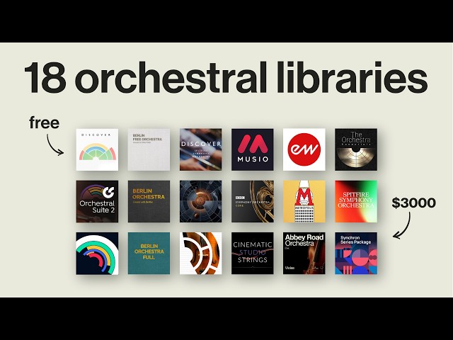 I Composed the Same Track with 18 Orchestral Libraries