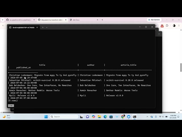 I Built My First dbt Project (Postgres + Data Testing) | Data Engineering Project