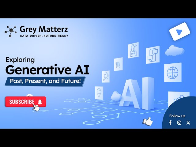 Exploring Generative AI – Past, Present, and Future! #generativeai #nvidia #ai #webinar