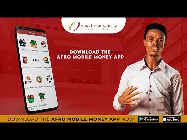 Afro Mobile Money App - Waka with you money na you phone