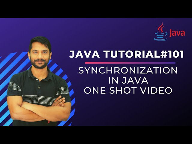 Synchronization in Java | Java Programming | One Shot Video | In Hindi