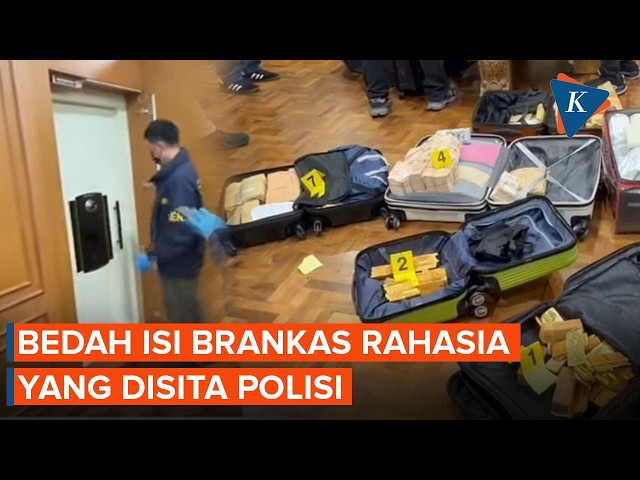 Secret Wall Safe Exposed, Police Seize Cash and 74 kg of Gold