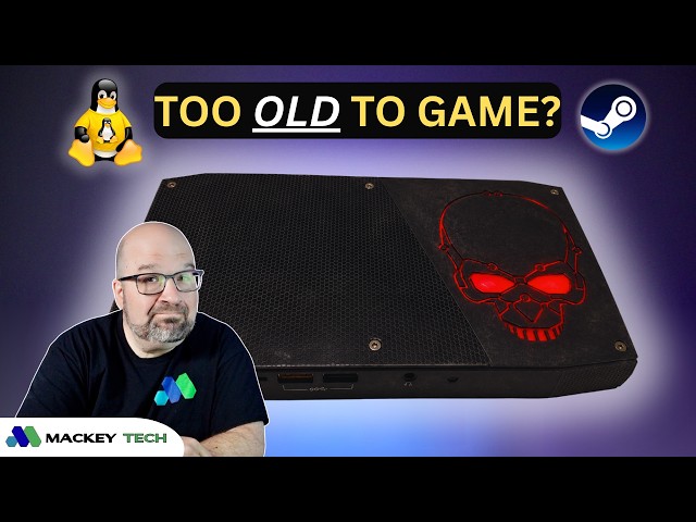 Can Linux Bazzite Turn This 10-Yr-Old Intel-NUC Into a Gaming PC?