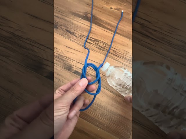 Crafting a Convenient Bottle Lifter: Easy DIY Paracord Rope Handle Tutorial！