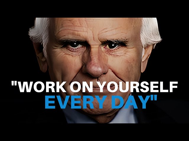 WORK ON YOURSELF EVERY DAY. RELY ON YOURSELF - Jim Rohn Motivational Speech
