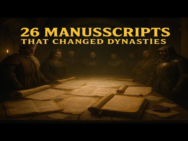 26 Vanishing Manuscripts: The LOST Secrets That Could Have CHANGED Medieval Dynasties