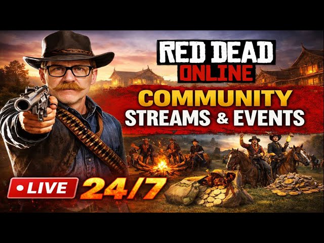 🔴  24/7 Replays | Red Dead Online Streams & Community Events (Always On)