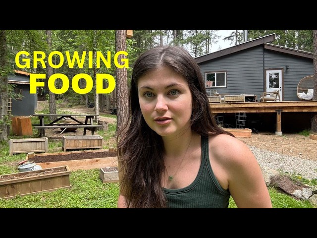 I Built My First Garden | Growing Food on My Homestead