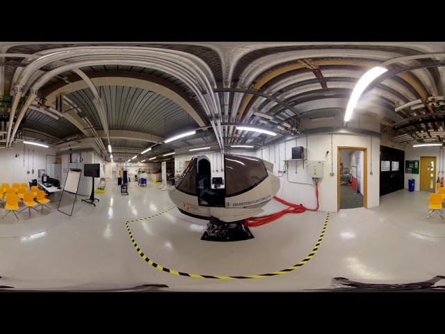 360 Degree - Flight simulator at Teesside University