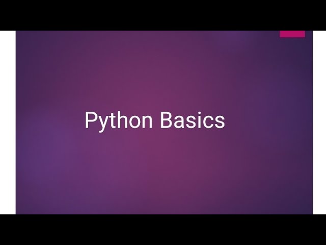 PYTHON Basics👉 Data Types, Control Statements, Loops, Functions