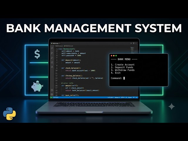 Bank Management System in Python | CS50P Final Project