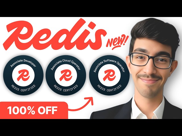 NEW: FREE Redis Certification in 2026 | Software Engineers | Cloud Engineers | 100% FREE Voucher