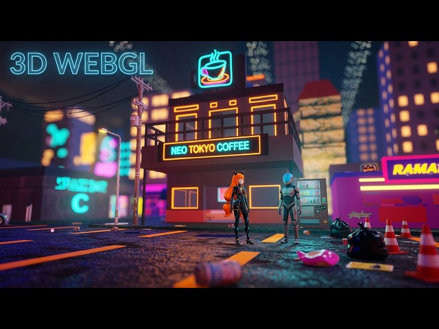 COMPLETE Unity Multiplayer Cyberpunk City Overview