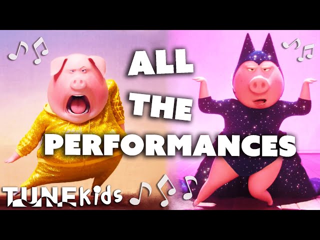 Every Musical Performance In Sing and Sing 2 | TUNE: Kids