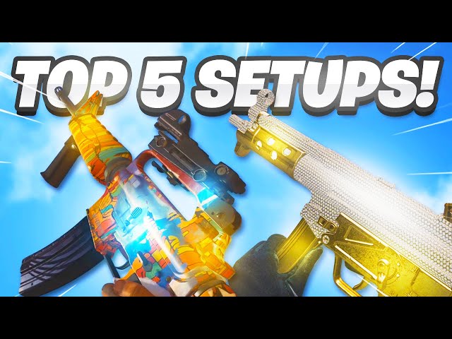 BEST CLASS SETUPS & WEAPONS in Black Ops Cold War 😍 (TOP 5 BOCW Class Setups)
