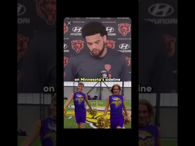 Caleb Williams addresses missed throws after the game… video is of course ai #extrapoint #nfl