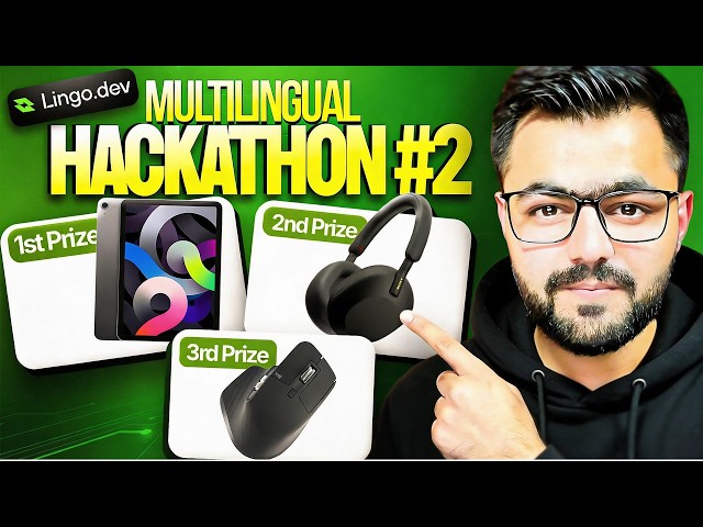 Building Anything with Lingo - Hackathon 2.0 is here 🤯