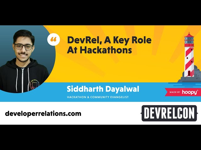 DevRel, a key role at hackathons