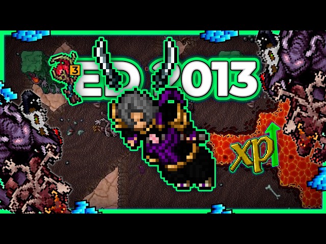 ED 2013 Hunt Solo Claustrophobic Inferno (Event/Prey Atk) 14.3kk/h Raw + 5.6kk Profit - Tibia Hunt