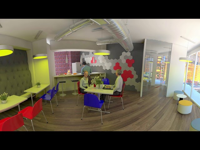 360 Cafe area Vray Sketchup