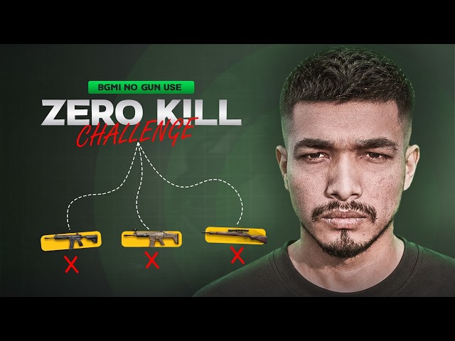I Tried the 'No Gun' Challenge in BGMI and This Happened!
