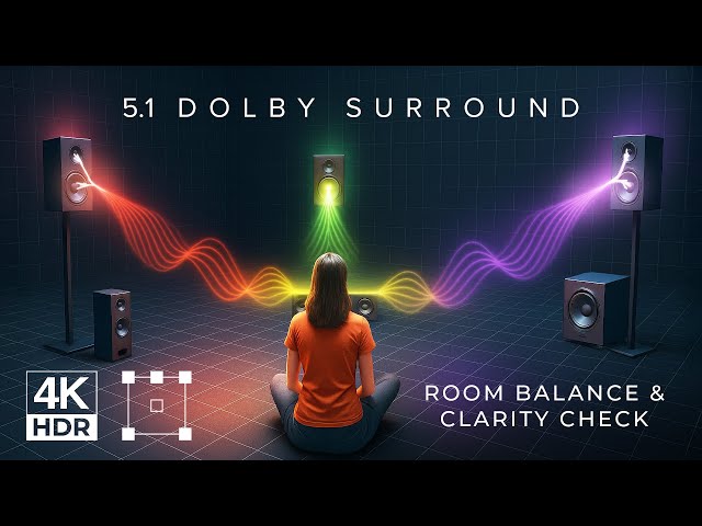 Room Balance & Clarity Check | Dolby Digital 5.1 Surround Test 4K HDR