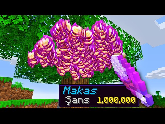 Minecraft ama 1.000.000 ŞANS