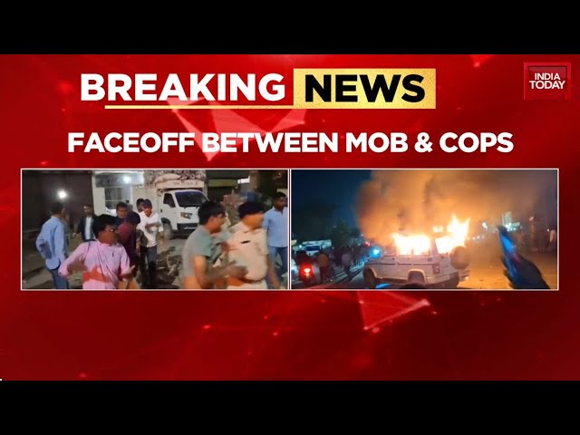Bihar On The Boil: Mob Torches Police Jeep In Gopalganj After Accident Rumours Spark Outrage